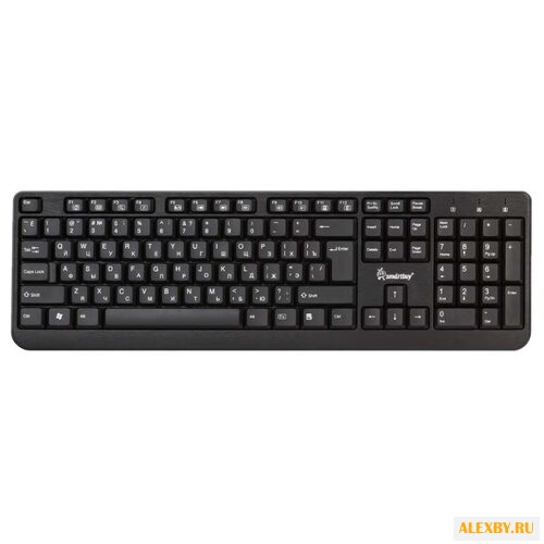 Клавиатура SmartBuy 208 Black USB