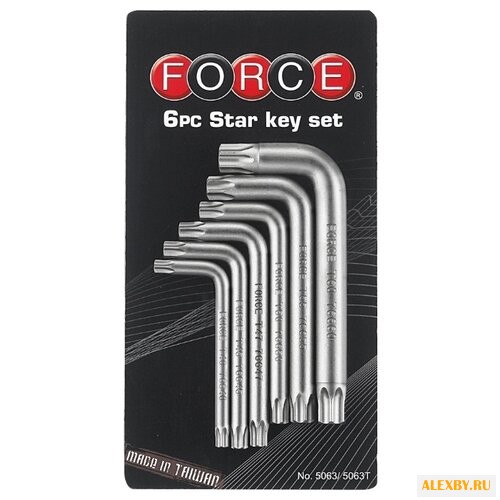 Набор гаечных ключей FORCE 5063