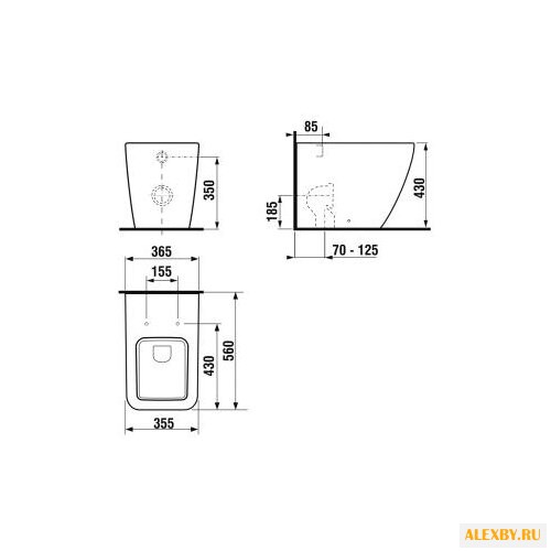 Унитаз Jika Pure 823424000
