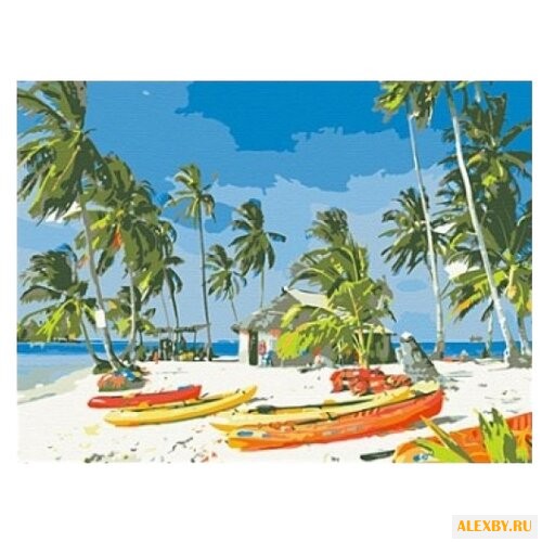 Рыжий кот Картина по номерам