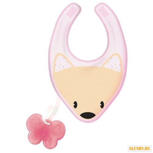 Chicco Нагрудник хлопковый Fresh