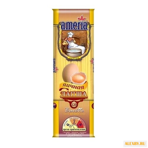 Ameria Лапша яичная длинная №