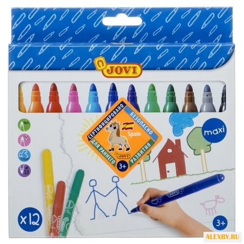 JOVI Фломастеры Maxi 24 шт. 1712