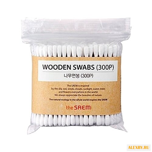 Ватные палочки The Saem Wooden