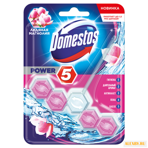 Domestos блок для унитаза Power