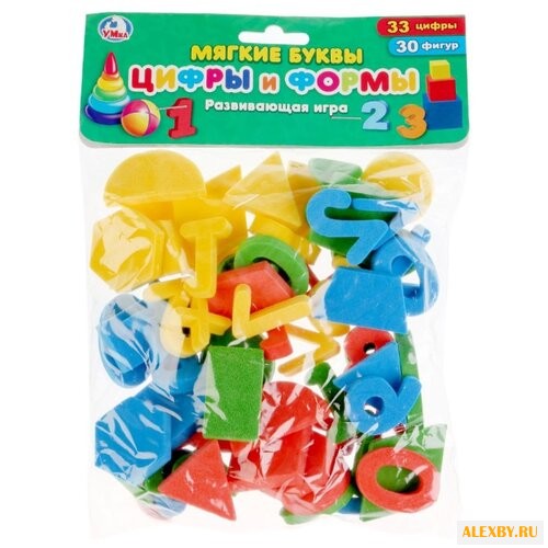 Набор букв и цифр Умка Цифры и
