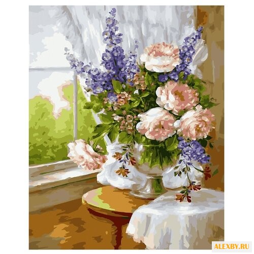 Рыжий кот Картина по номерам