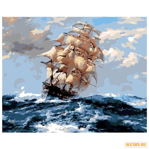 Рыжий кот Картина по номерам