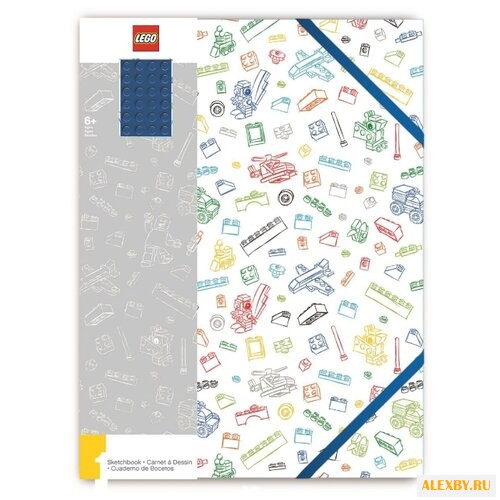 Блокнот LEGO A4 96 листов синий