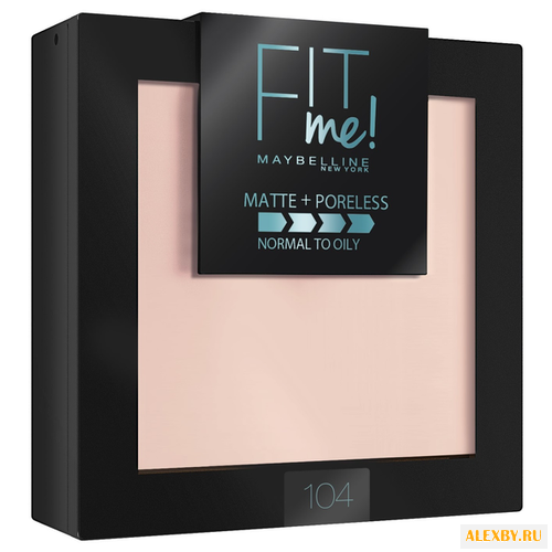Maybelline Fit Me пудра