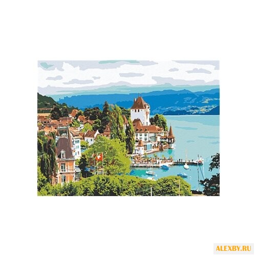 Рыжий кот Картина по номерам