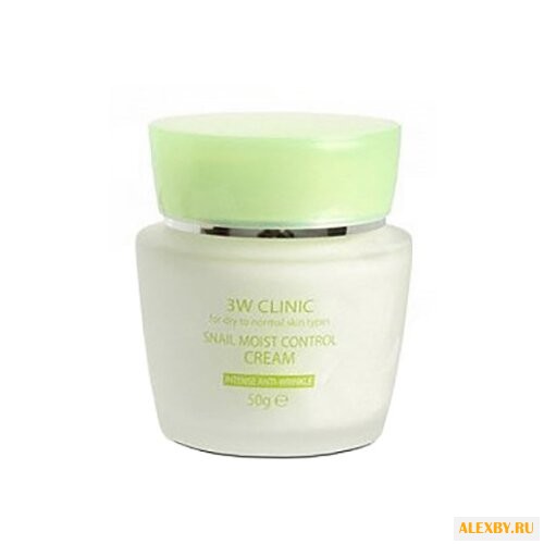 Крем 3W Clinic Snail Moist
