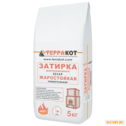 Затирка ТЕРРАКОТ жаростойкая 5 кг