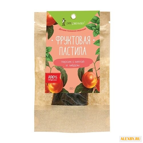 Пастила Экофермер персик с