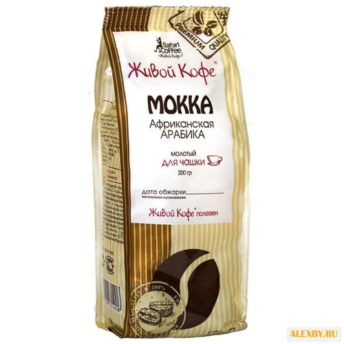 Кофе молотый Живой Кофе Mokka